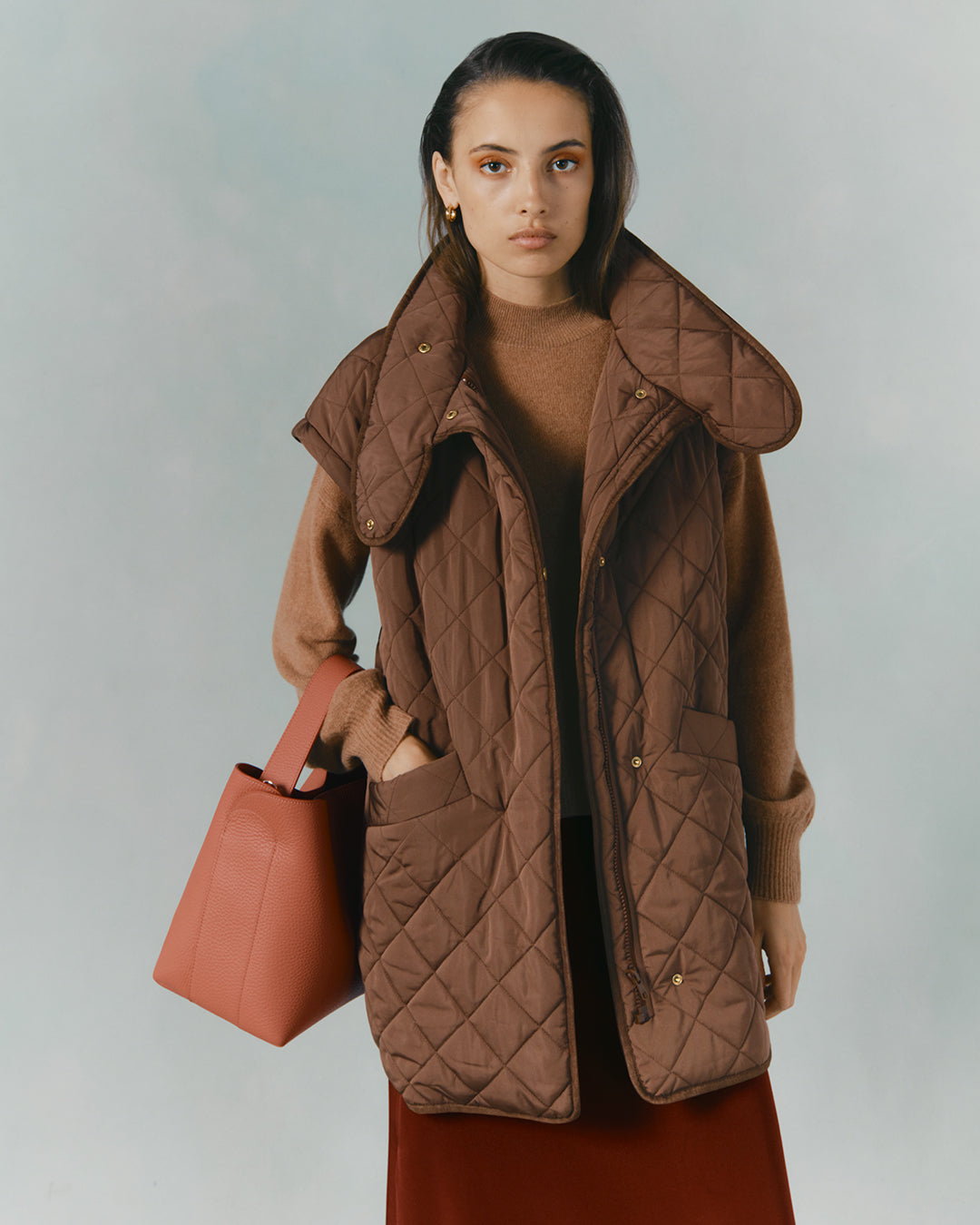 Luxury Convertible Quilted Puffer Jacket for Women Versatile Warm Lightweight