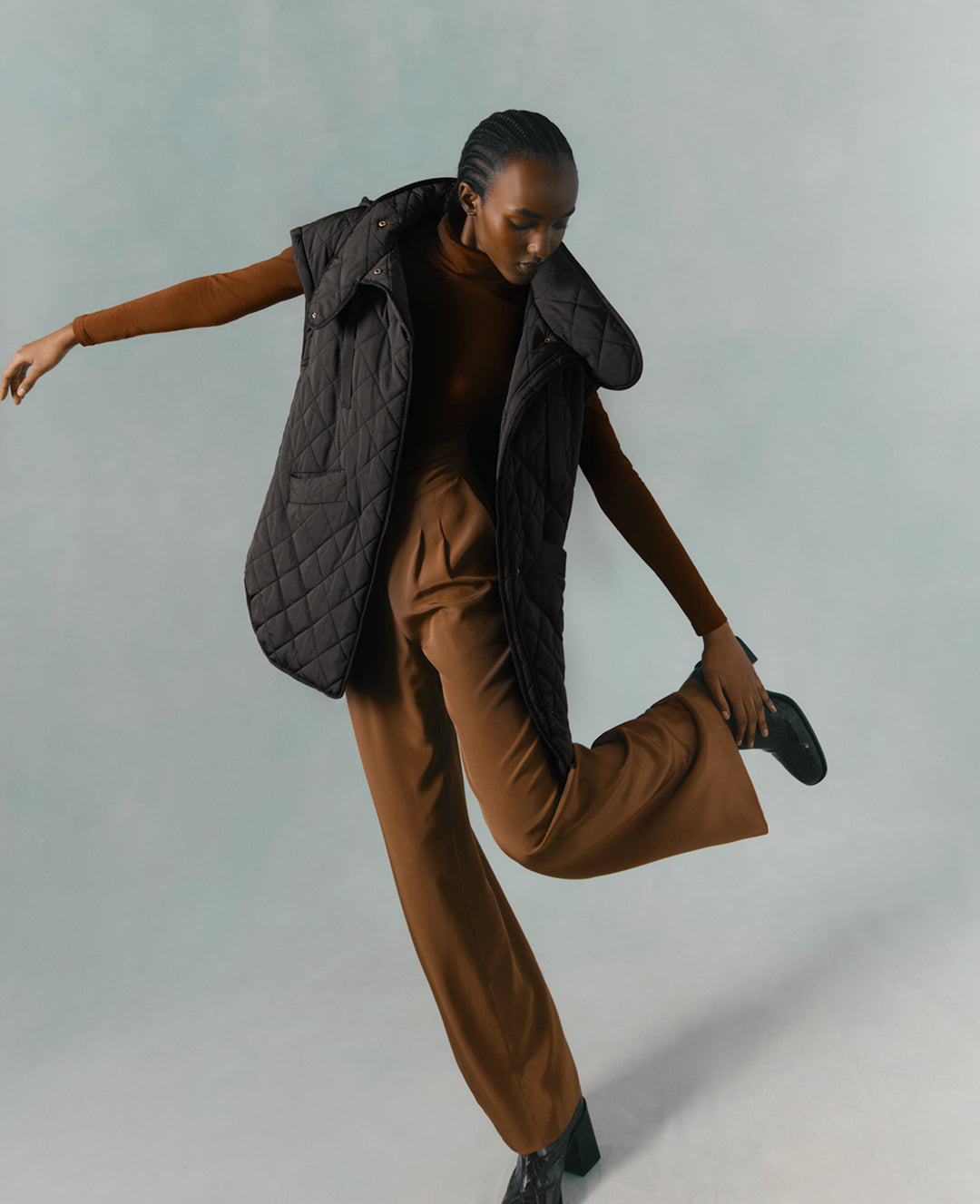 Luxury Convertible Quilted Puffer Jacket for Women Versatile Warm Lightweight