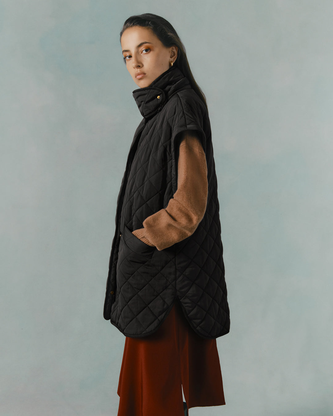 Luxury Convertible Quilted Puffer Jacket for Women Versatile Warm Lightweight