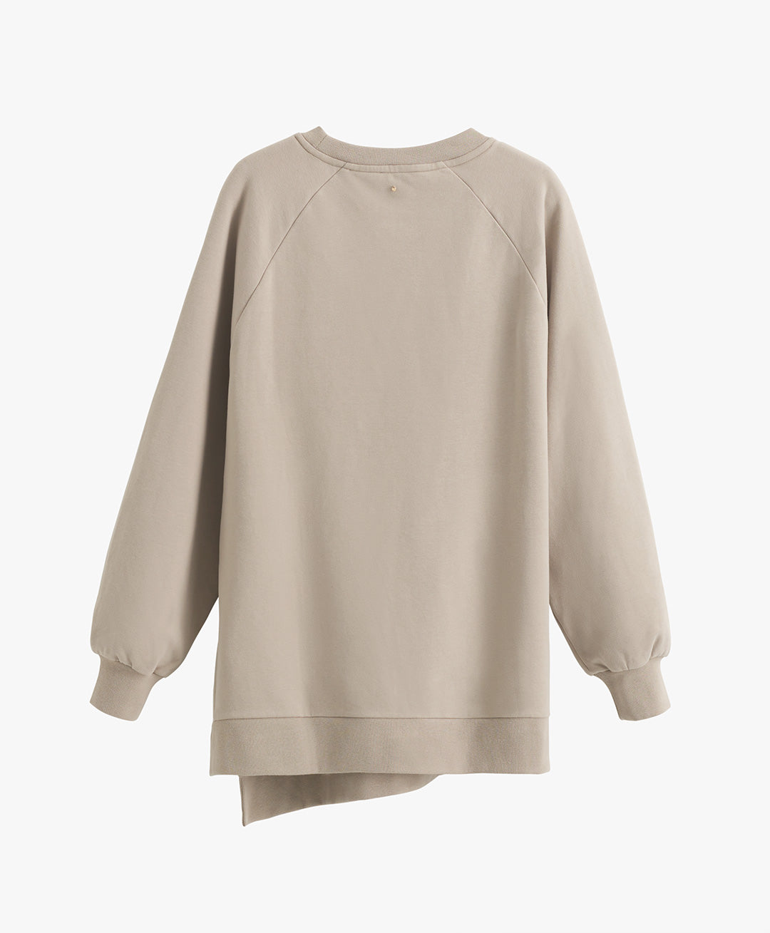 Long Fleece Crewneck Sweatshirt for Women Cozy Relaxed Everyday Style