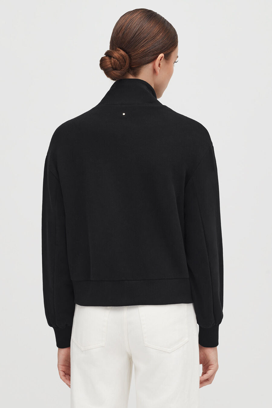 Luxury Fleece Funnel Neck Jacket for Women Soft Cozy Warm