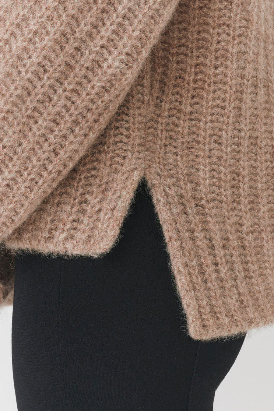 Luxury Alpaca Wool Cropped Cardigan for Women Soft Cozy Warm