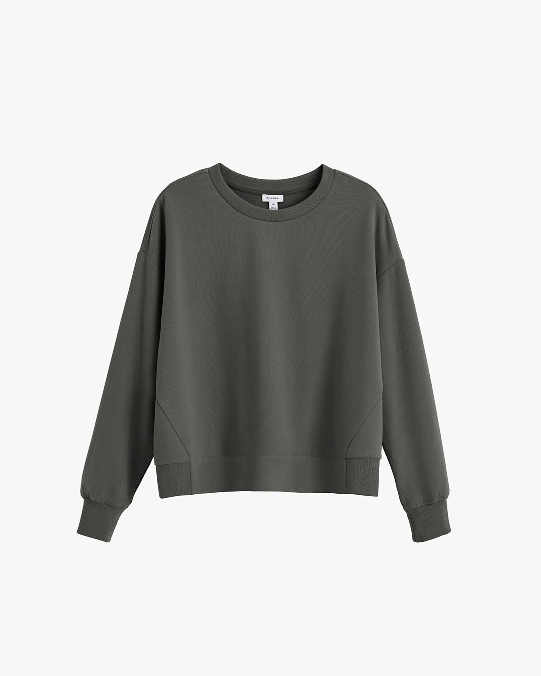 Luxury Fleece Cropped Sweatshirt for Women Soft Cozy Everyday Wear